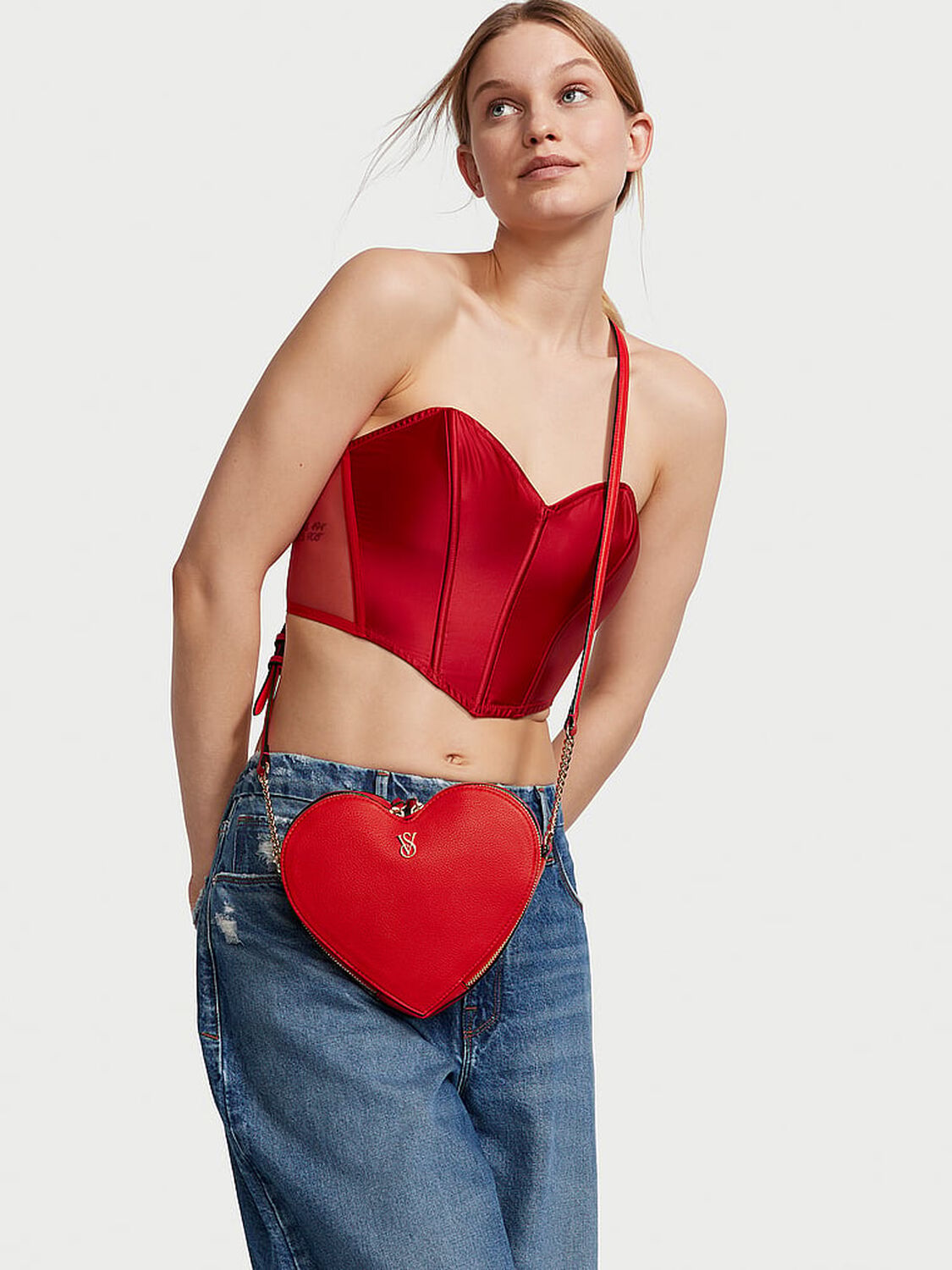 vs Victoria's Secret Heart Crossbody Bag 3 of 3 
