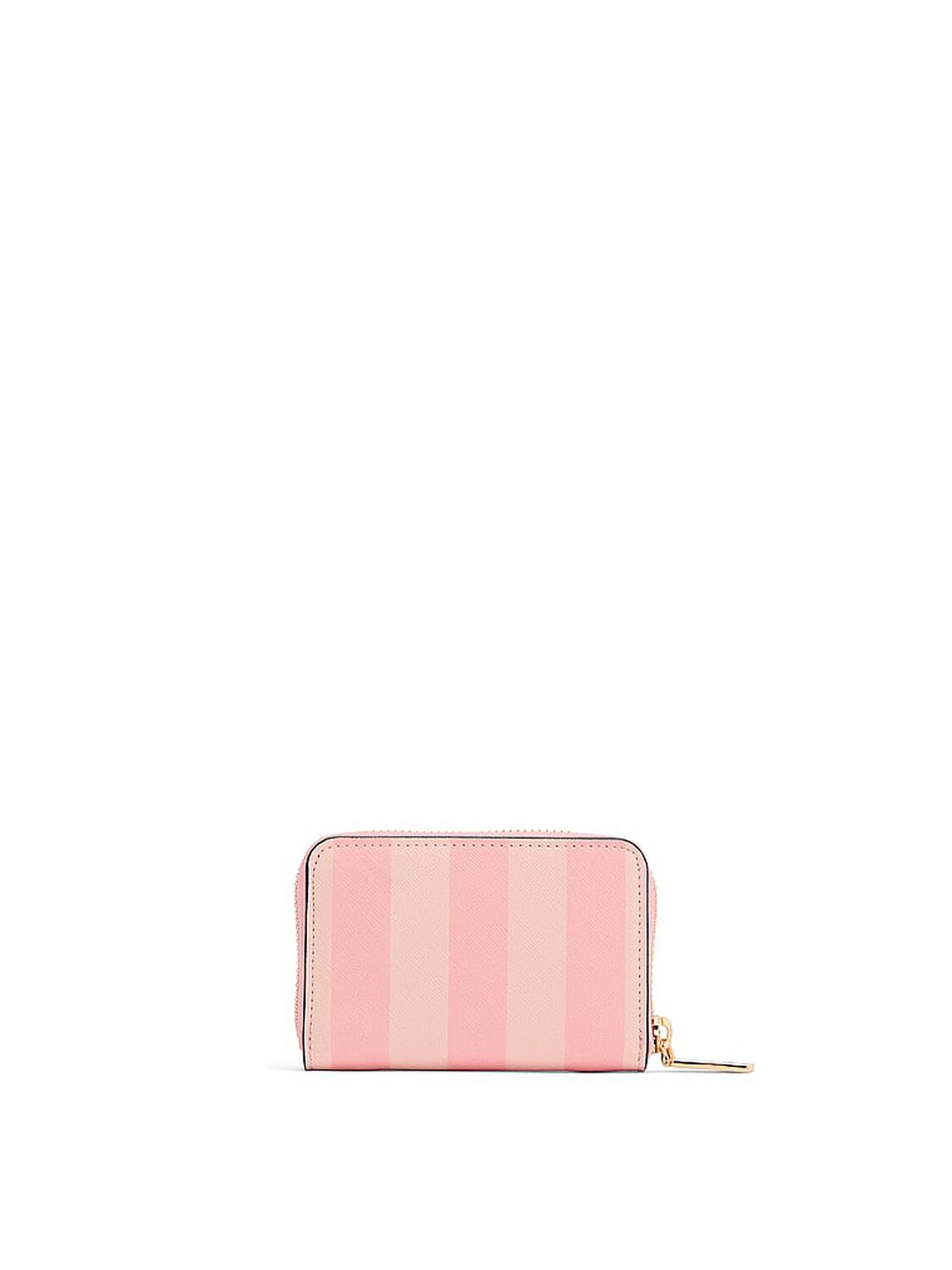 vs Victoria's Secret Small Wallet with Zip Heritage Stripe 2 of 3 