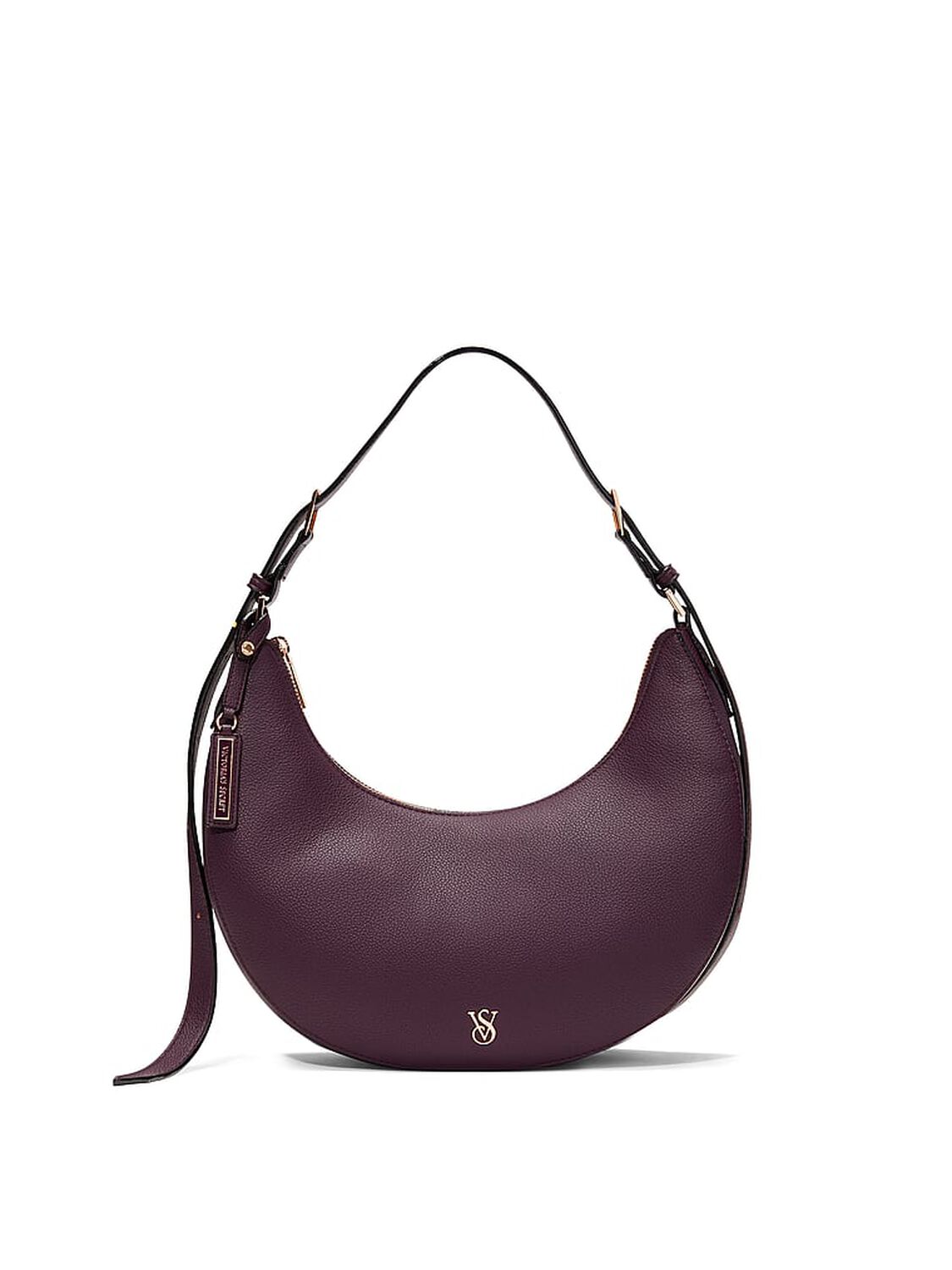 vs Victoria's Secret Crescent Curve Shoulder Bag Kir Pebble 1 of 3 