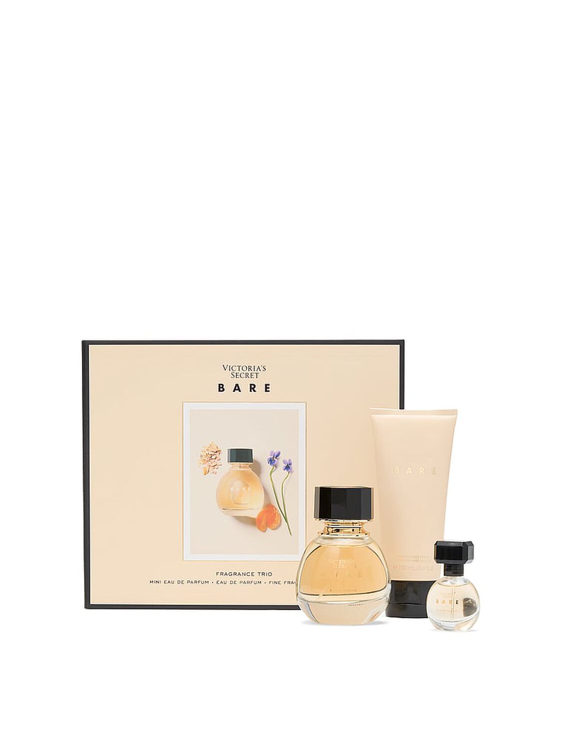 beauty Fine Fragrance Bare Fragrance Trio Gift Set Bare 1 of 3 