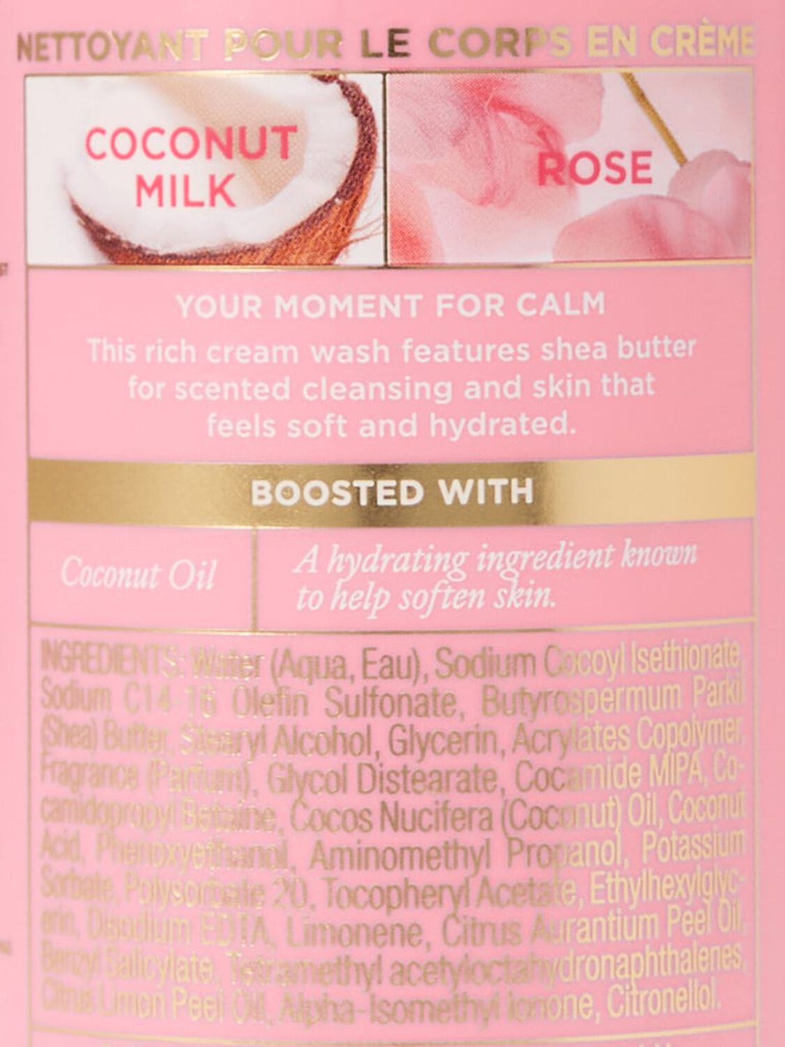 beauty Body Care Coconut Milk Rose Cream Body Wash 296 ml Coconut Milk Rose 2 of 4 