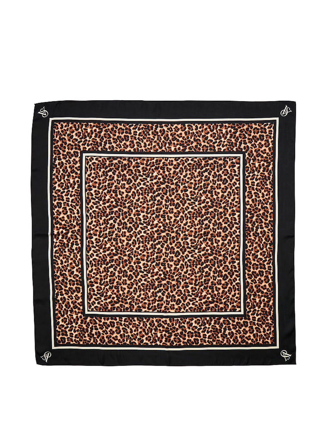 vs Victoria's Secret Satin Scarf Leopard 1 of 3 