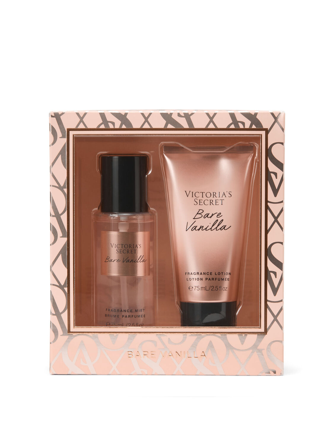 beauty Body Fragrance Bare Vanilla Fragrance Mist 2-Piece Gift Set Bare Vanilla 1 of 2 
