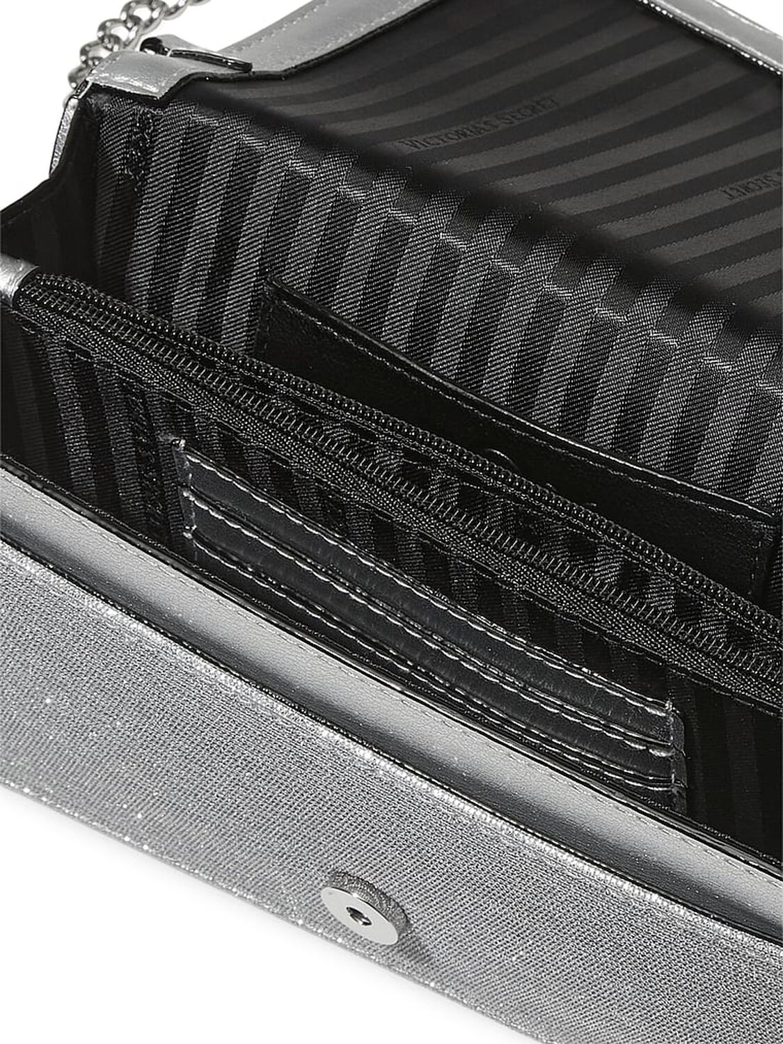 vs Victoria's Secret Mini Crossbody Bag Silver 3 of 3 