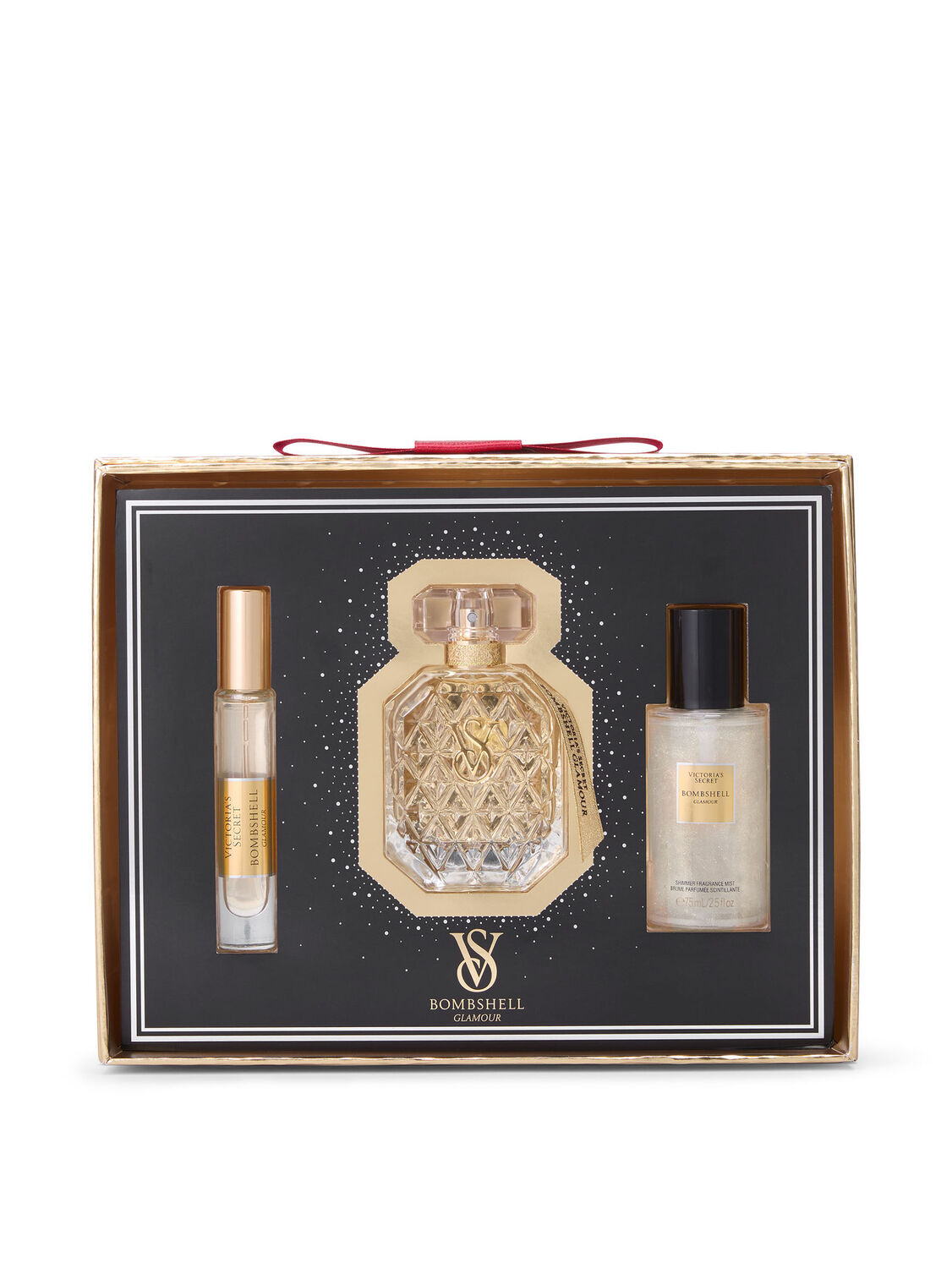 beauty Victoria's Secret Beauty Bombshell Glamour Fragrance Trio Gift Set 1 of 3 