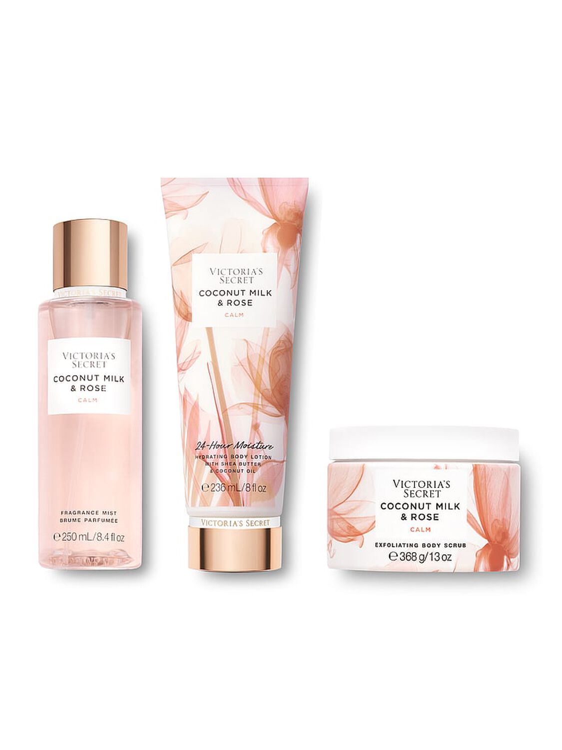 beauty Body Care Coconut Milk & Rose Natural Beauty Exfoliating Body Scrub Coconut Milk & Rose 2 of 2 