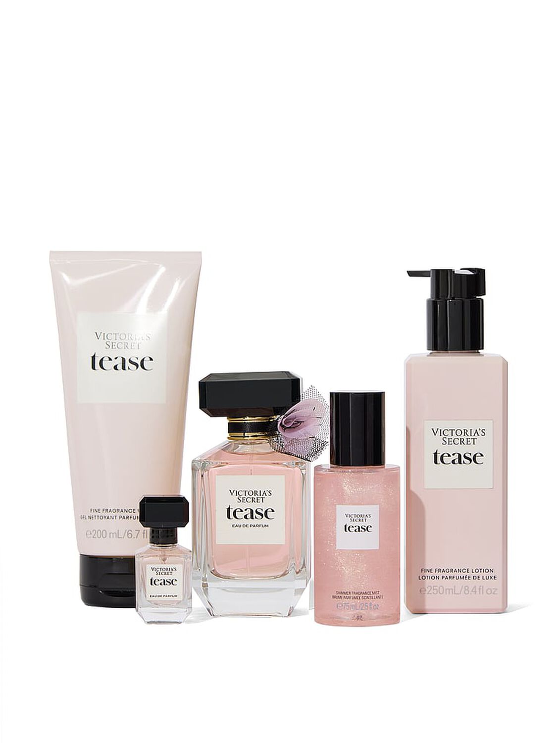 beauty Fine Fragrance Tease 5-Piece Fragrance Gift Set 1 of 2 
