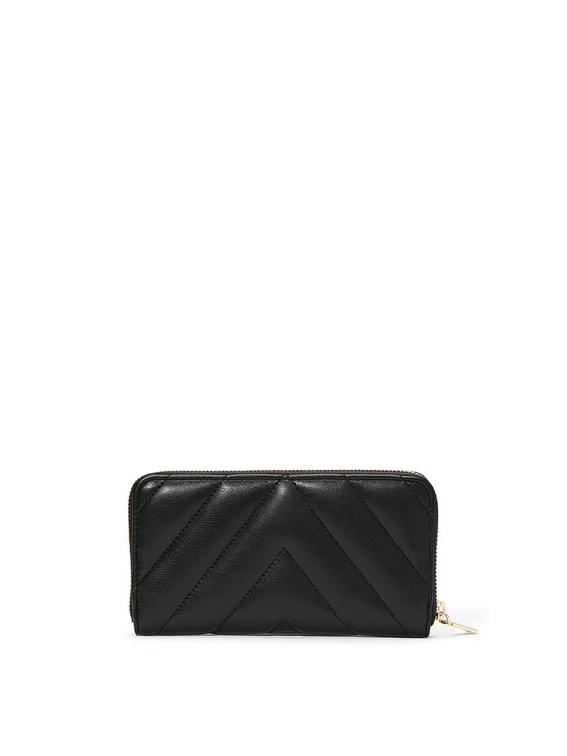 vs Victoria's Secret Large Wallet with Zip Black 2 of 3 