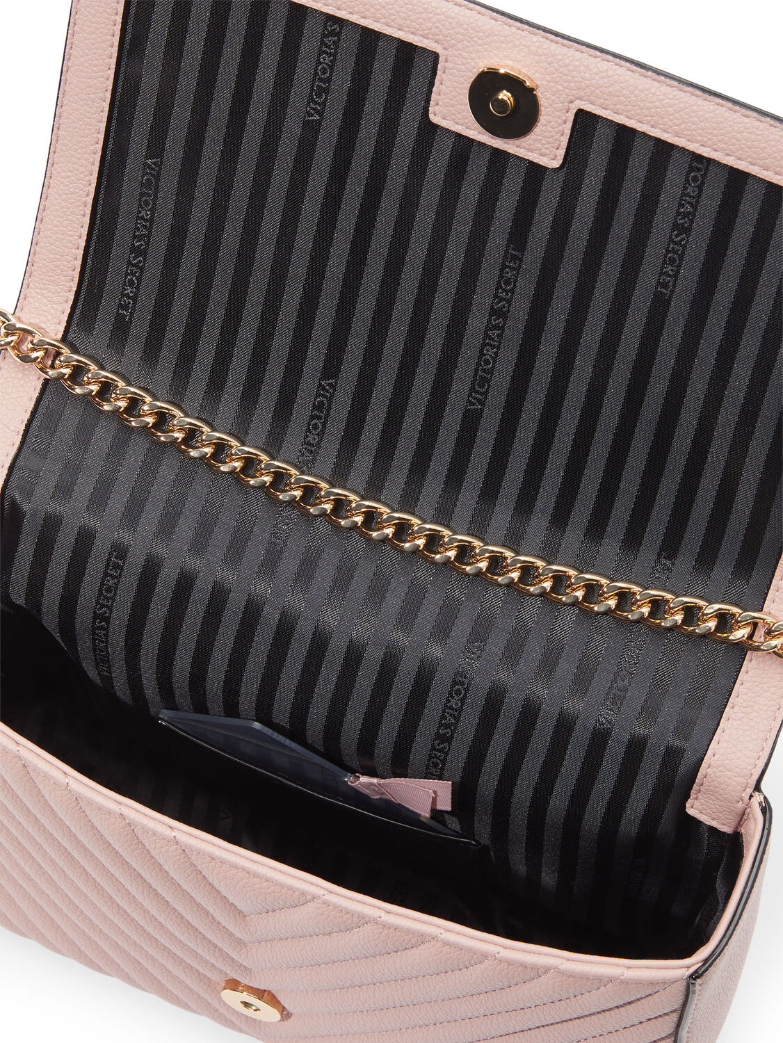 vs Victoria's Secret Beauty Medium Crossbody Bag Pink 2 of 2 