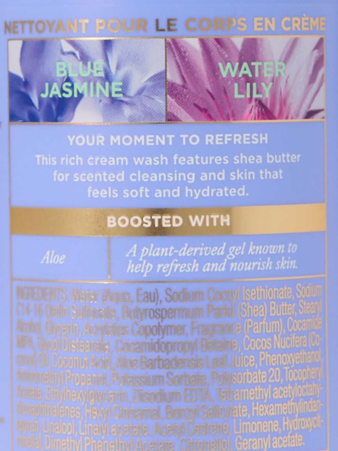 beauty Body Care Blue Jasmine Water Lily Cream Body Wash 296 ml Blue Jasmine Water Lily 2 of 4 