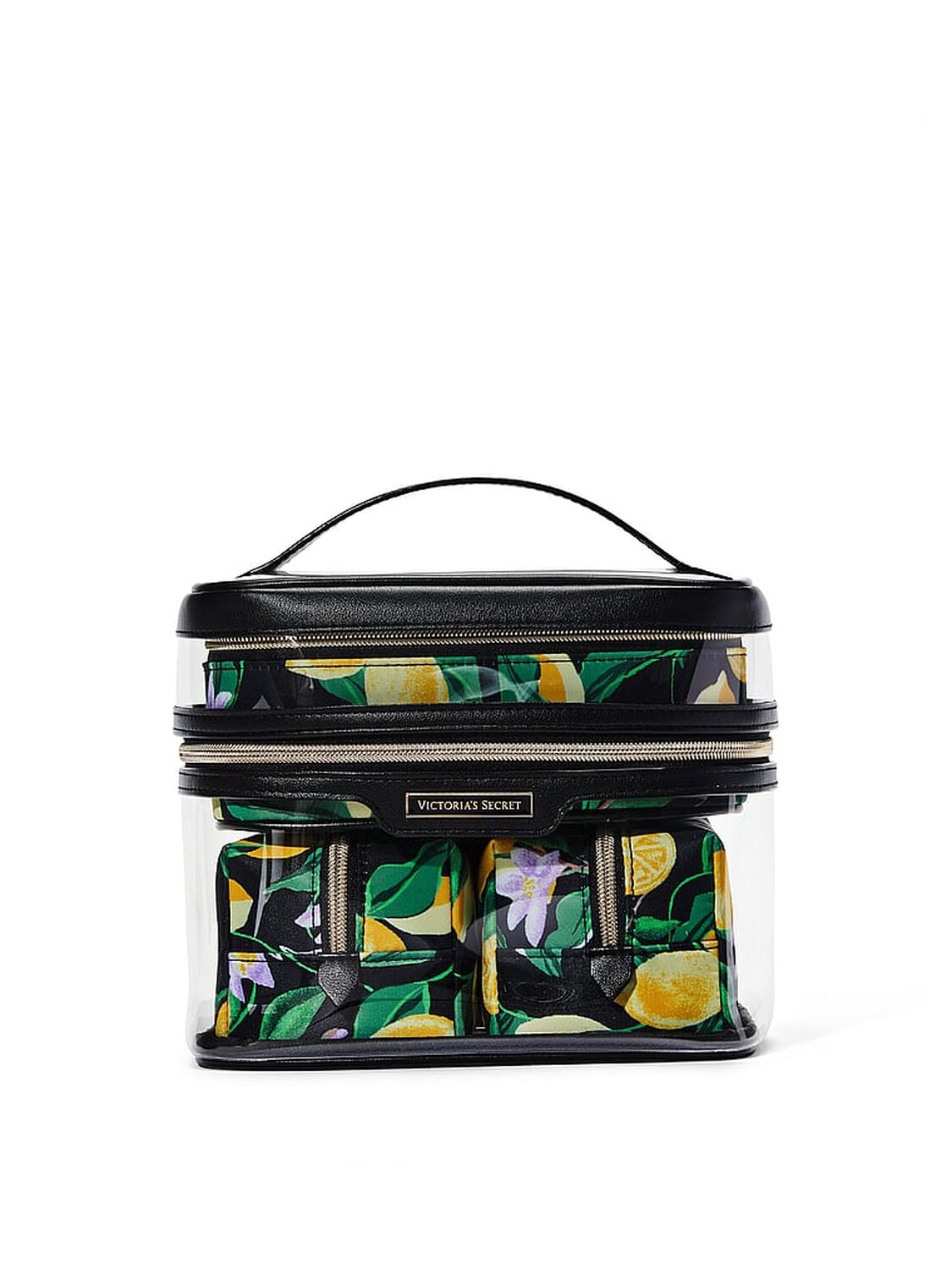 vs Victoria's Secret 4-in-1 Train Case Fresh Citrus 1 of 3 