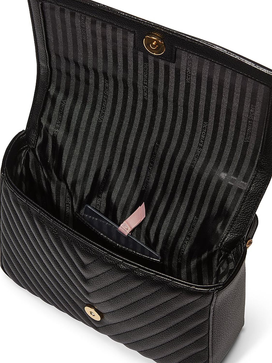 vs Victoria's Secret Medium Crossbody Bag Black 4 of 4 