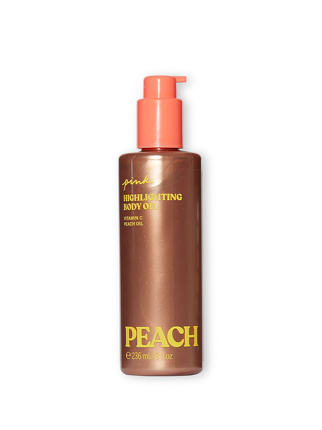 beauty Body Care Shimmer Peach Highlighting Oil Peach 1 of 3 