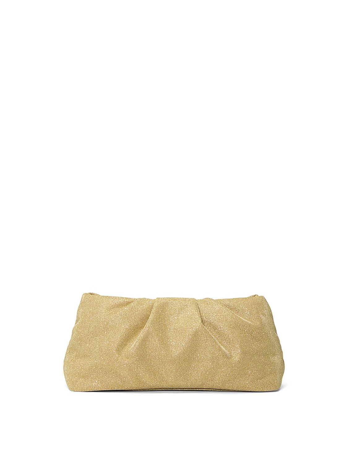 vs Victoria's Secret Shimmer Makeup Bag Generic Gold 2 of 3 