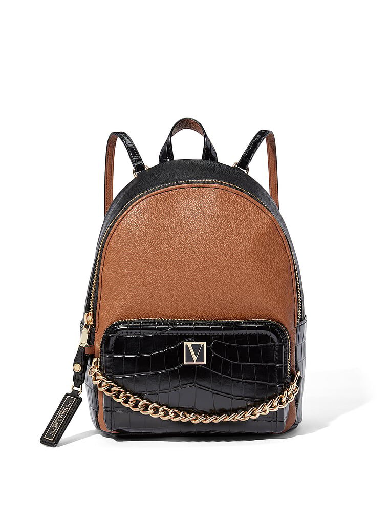 The Victoria Small Backpack Croc Colorblock One Size Victoria s Secret Australia