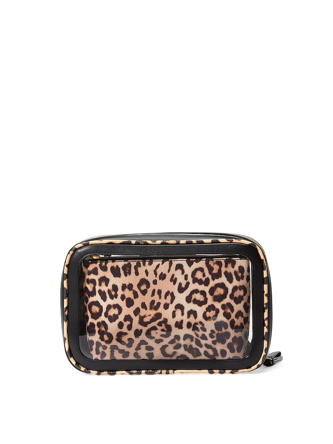 vs Victoria's Secret Beauty-To-Go Bag Trio Luxe Leopard 2 of 3 