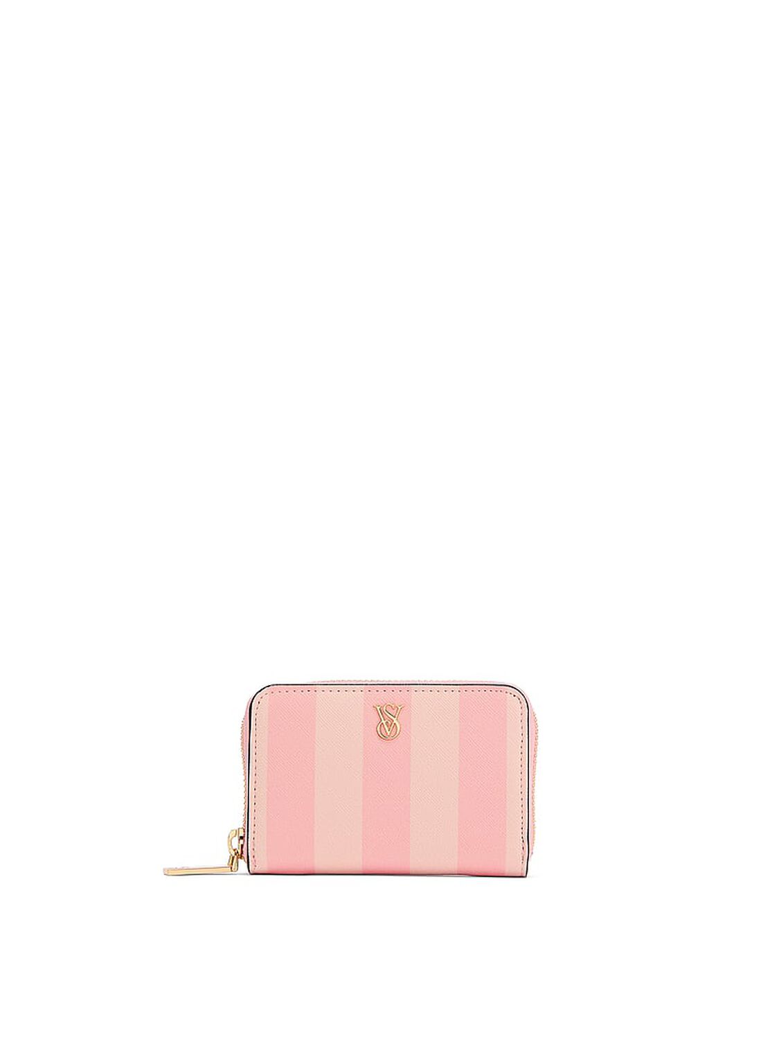 vs Victoria's Secret Small Wallet with Zip Heritage Stripe 1 of 3 