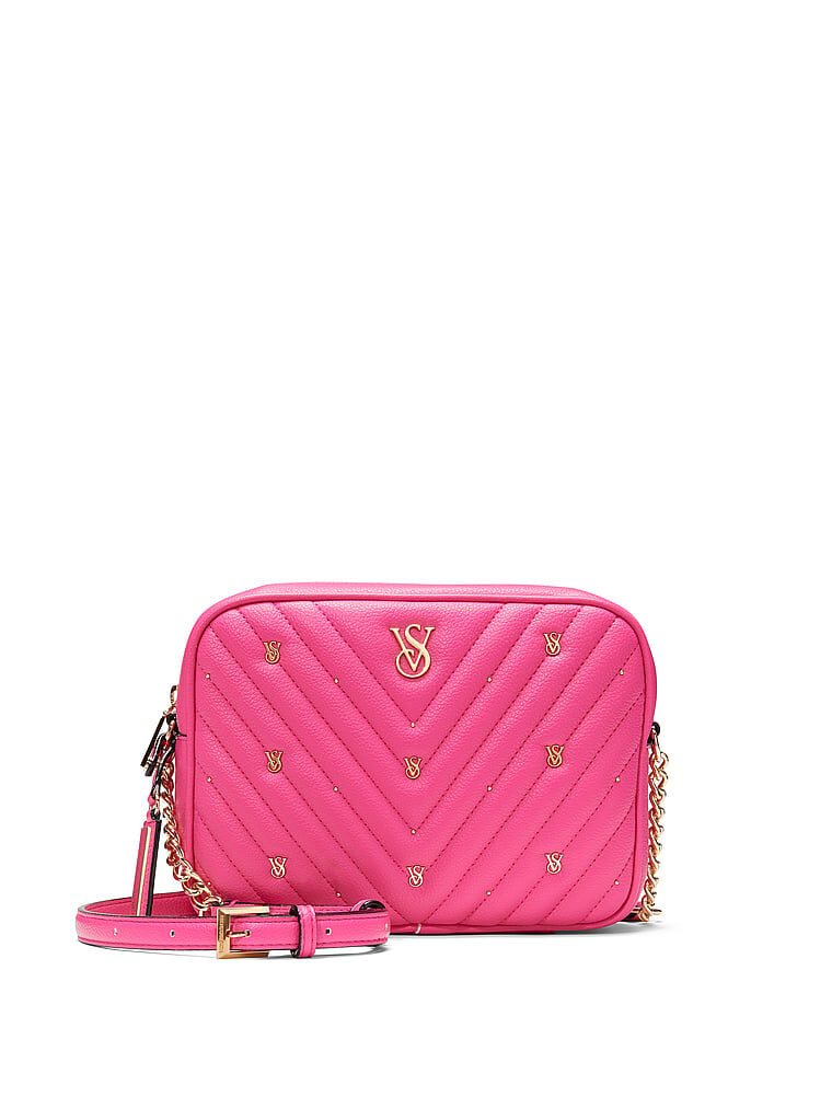Victoria's secret pink crossbody bag discount