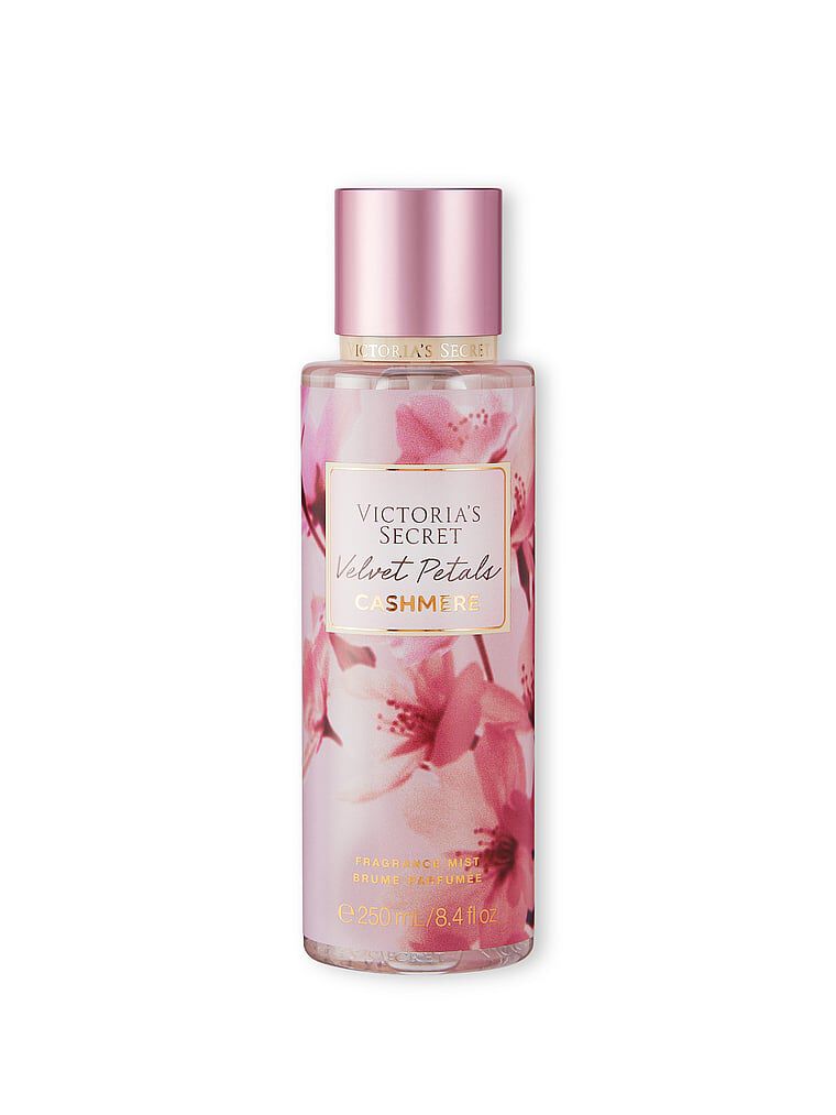 DELICATE PETALS Victoria's Secret 新品 Love Spell Cashmere Body Mist Velvet Petals Cashmere 250ML/8.4OZ