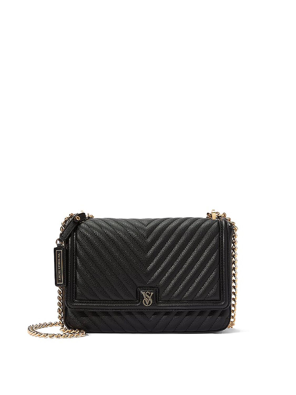 vs Victoria's Secret Medium Crossbody Bag Black 1 of 4 