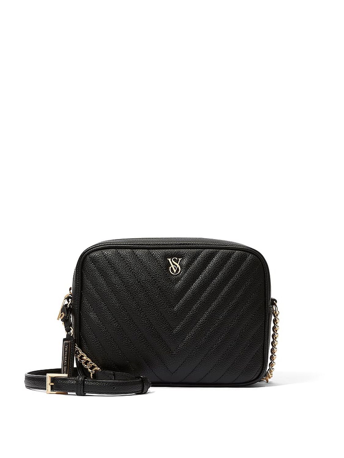 vs Victoria's Secret Crossbody Camera Bag Black 1 of 3 