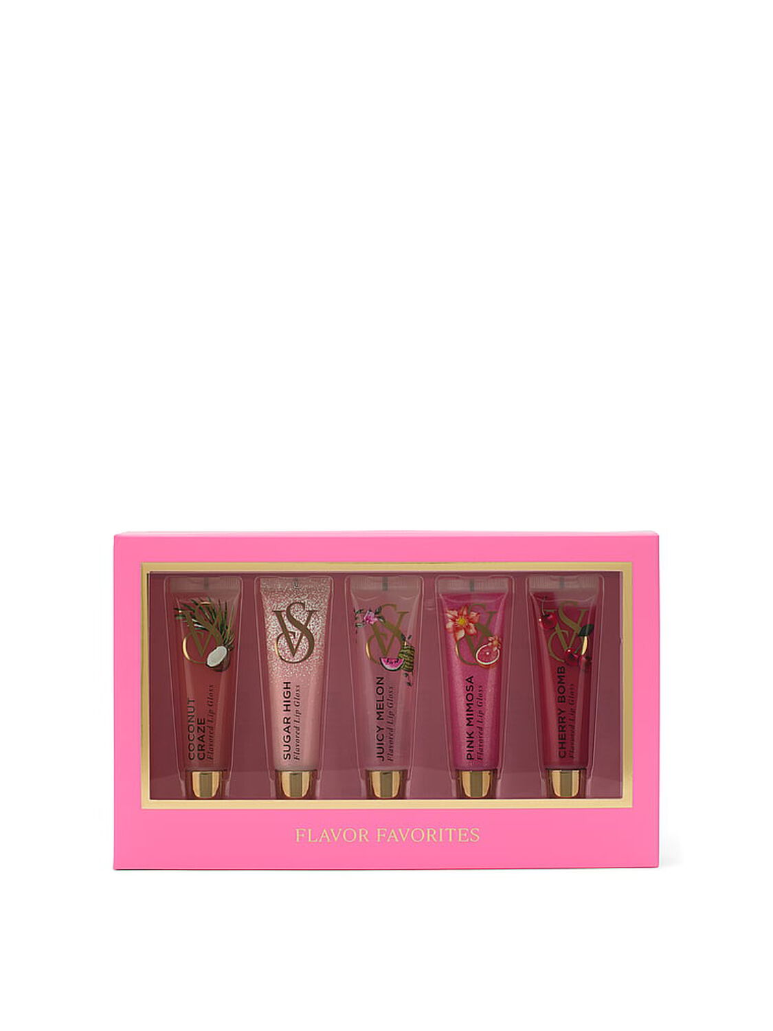 beauty Lip Flavor Favorites Gloss 5-Piece Gift Set Assorted 1 of 1 
