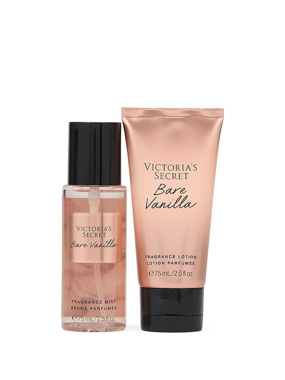 beauty Body Fragrance Bare Vanilla Mini Fragrance Duo Gift Set Bare Vanilla 1 of 2 