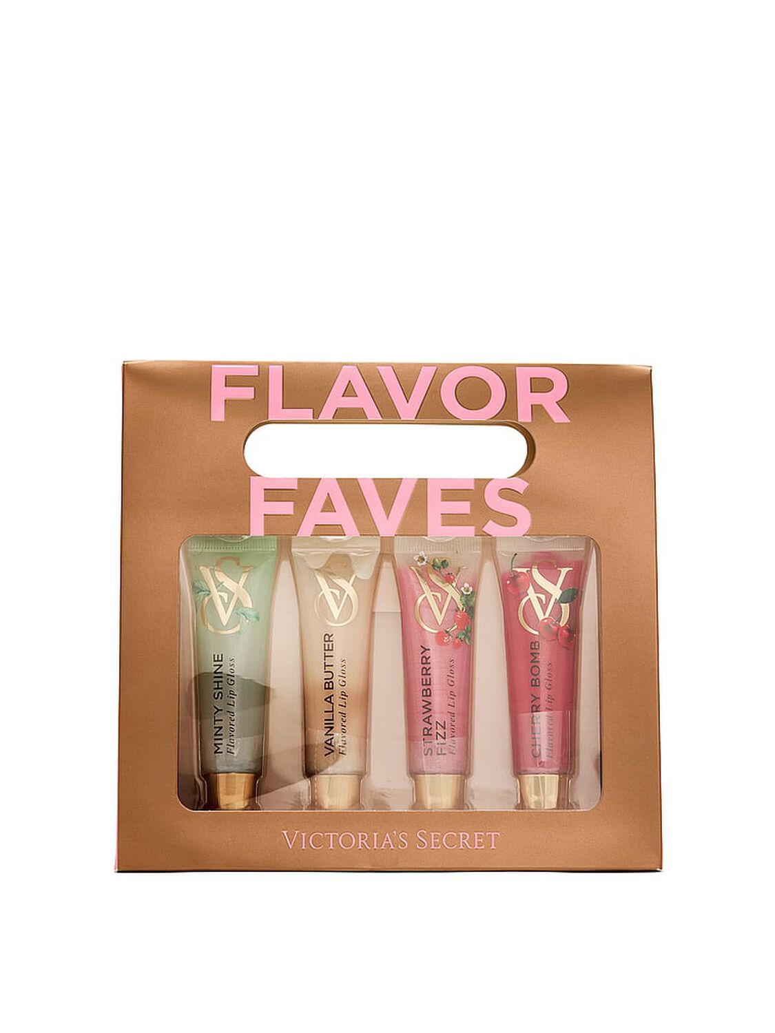 beauty Lip 4-Piece Flavor Favorites Lip Gloss Gift Set ft. New Vanilla Flavor Sneak Peek Assorted 2 of 2 