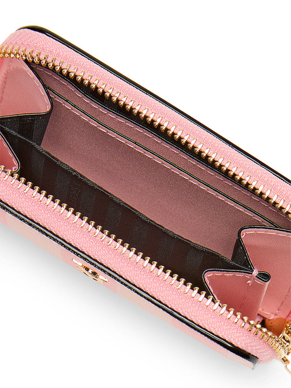 vs Victoria's Secret Small Wallet with Zip Heritage Stripe 3 of 3 