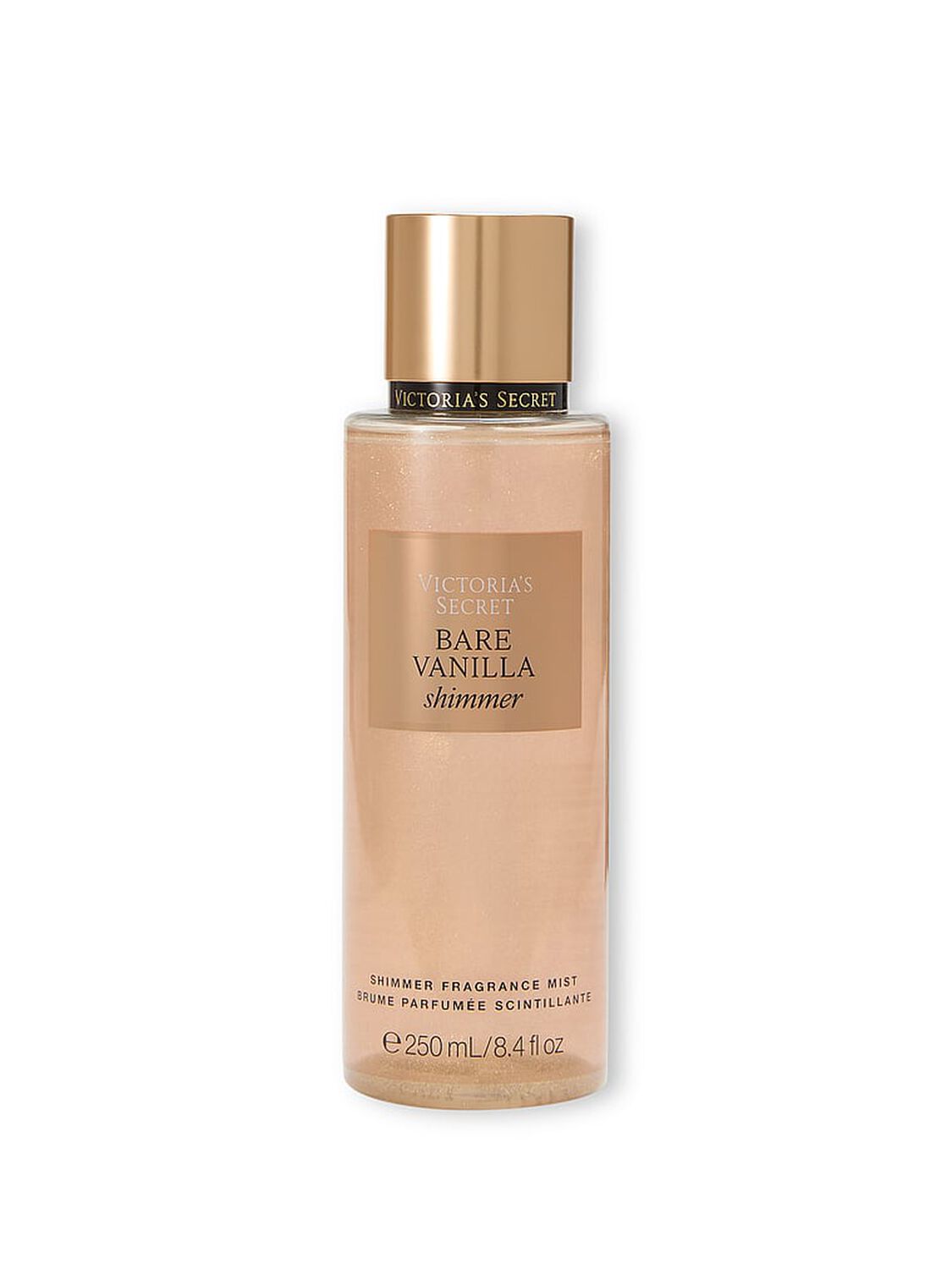 beauty Body Care Bare Vanilla Shimmer Fragrance Mist 250ML Bare Vanilla 1 of 2 