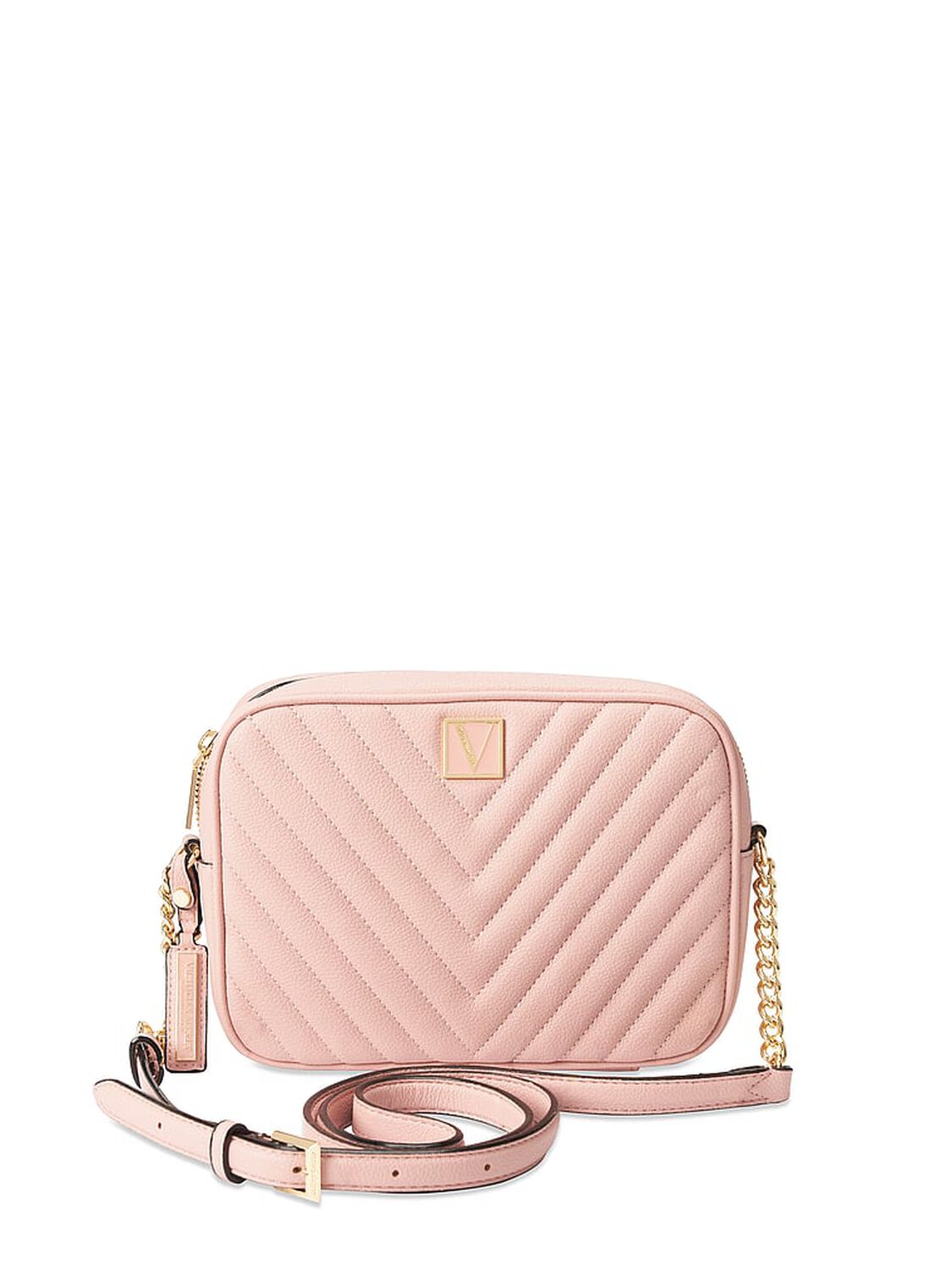 vs Victoria's Secret Crossbody Camera Bag Orchid Blush 1 of 5 