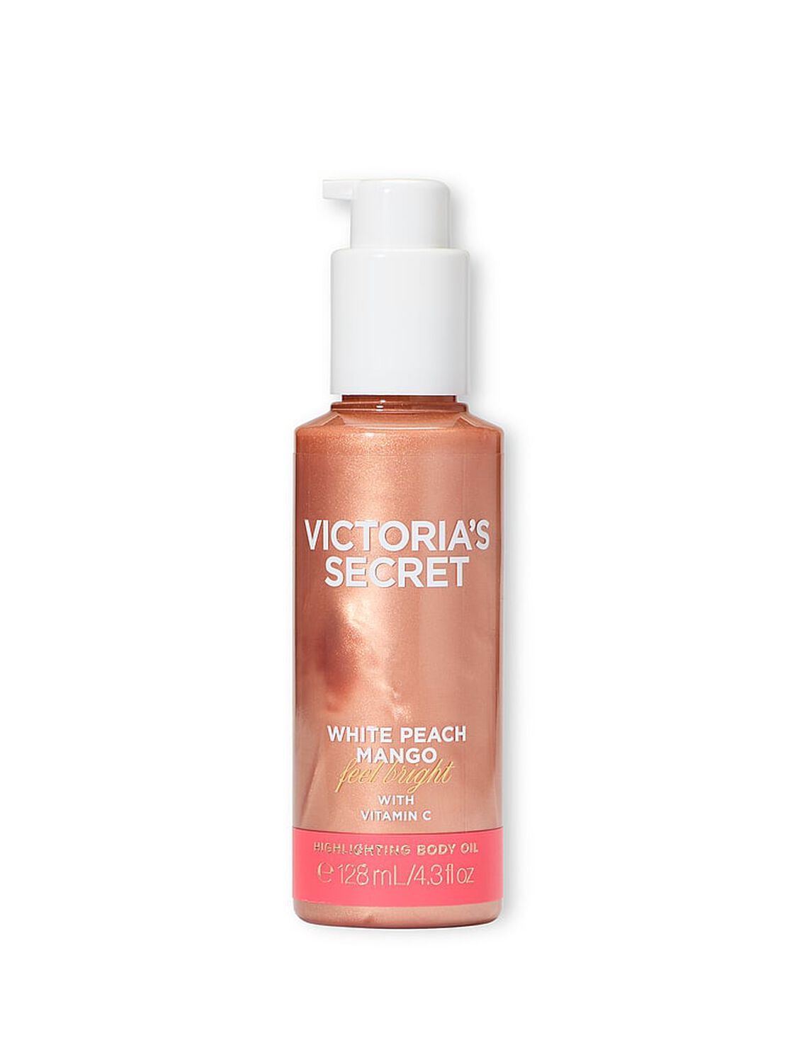 beauty Body Care White Peach Mango Highlighting Body Oil 128 ml White Peach Mango 1 of 2 