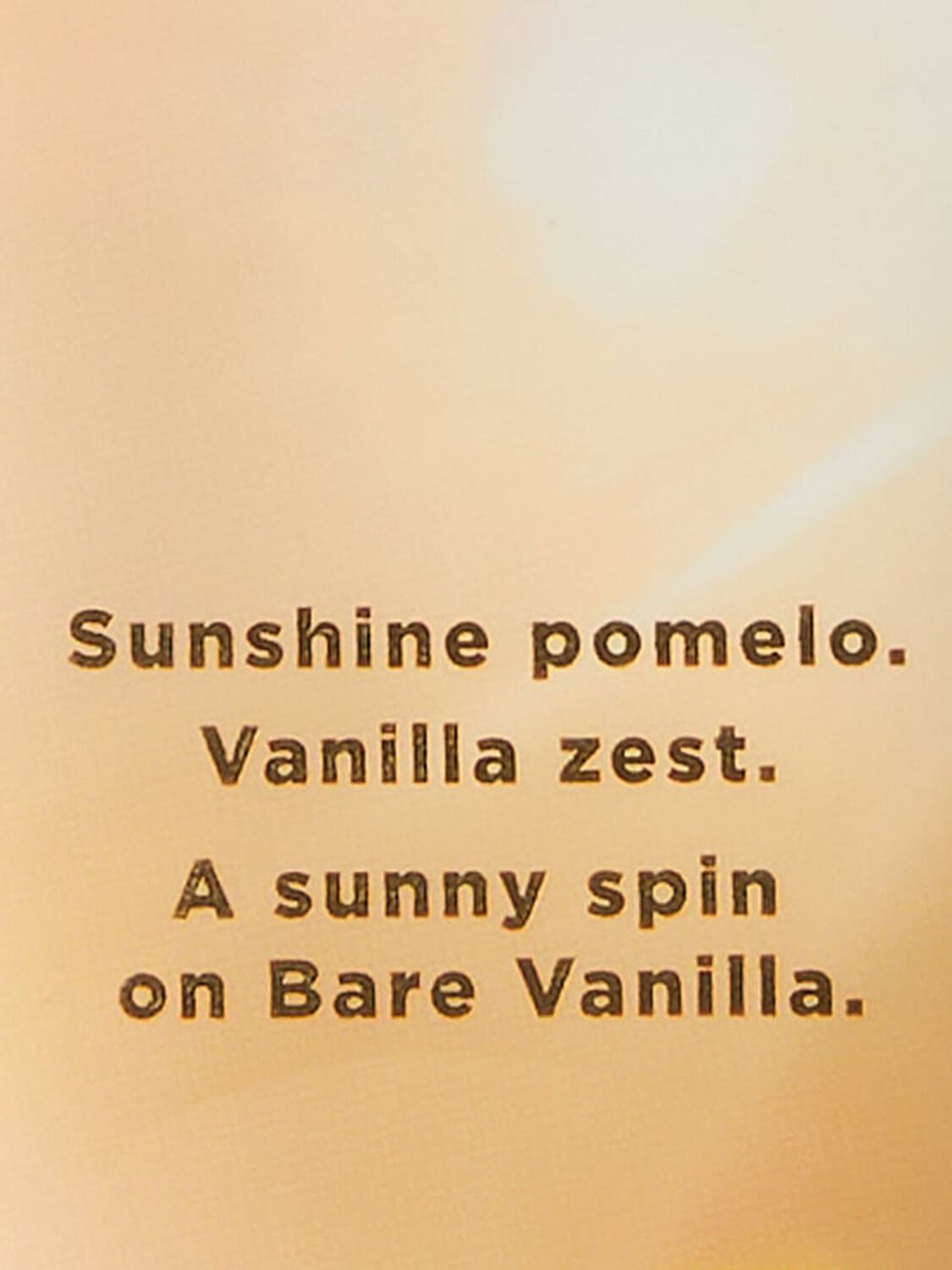 beauty Body Fragrance Sol Fragrance Lotion Bare Vanilla Sol 2 of 4 