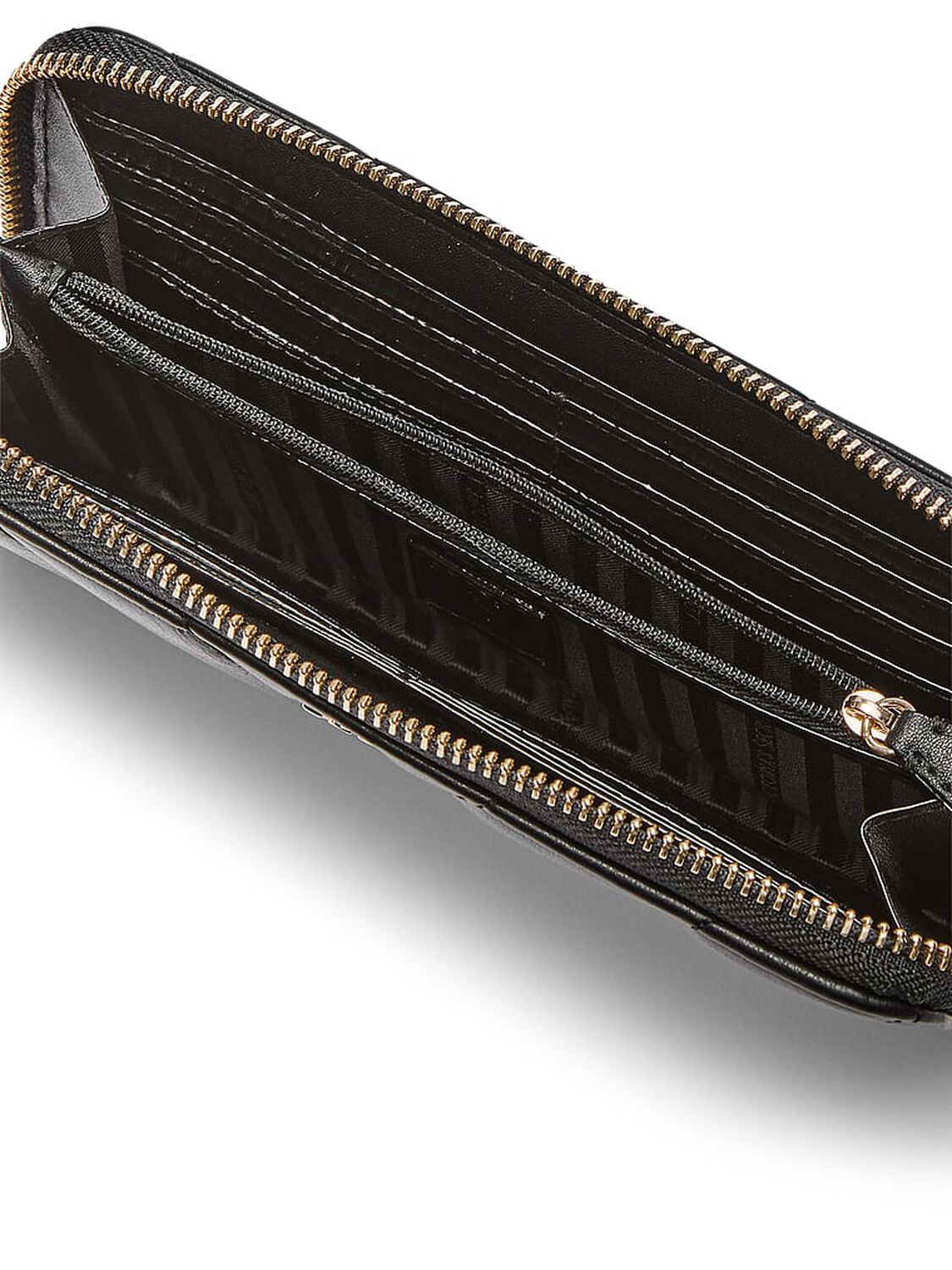 vs Victoria's Secret Large Wallet with Zip Black 3 of 3 