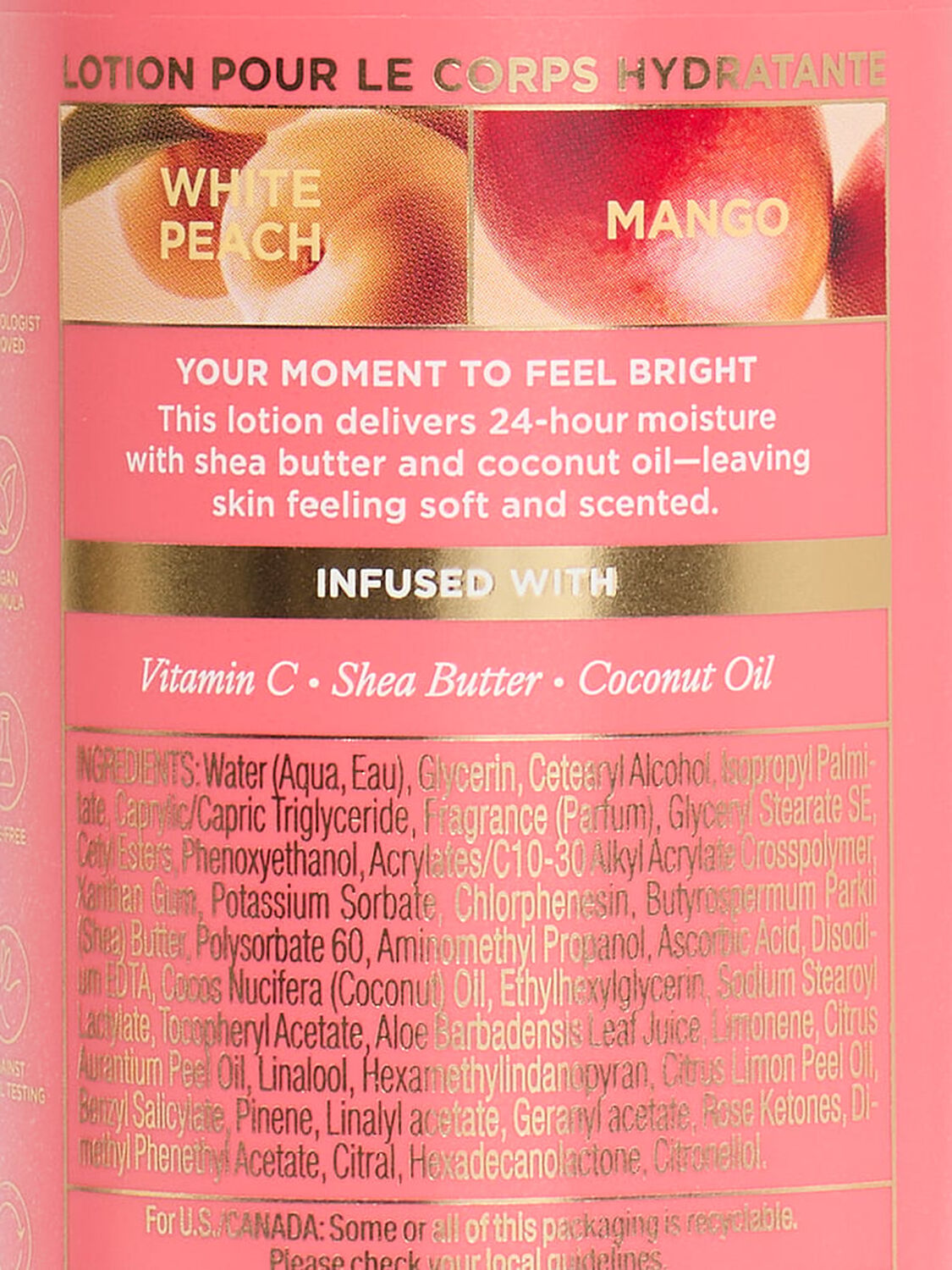 beauty Body Care White Peach Mango Body Lotion 296 ml White Peach Mango 2 of 4 