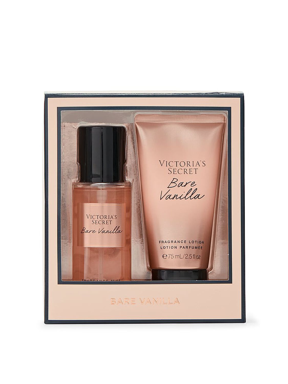 beauty Body Fragrance Bare Vanilla Mini Mist & Lotion Duo Bare Vanilla 1 of 2 