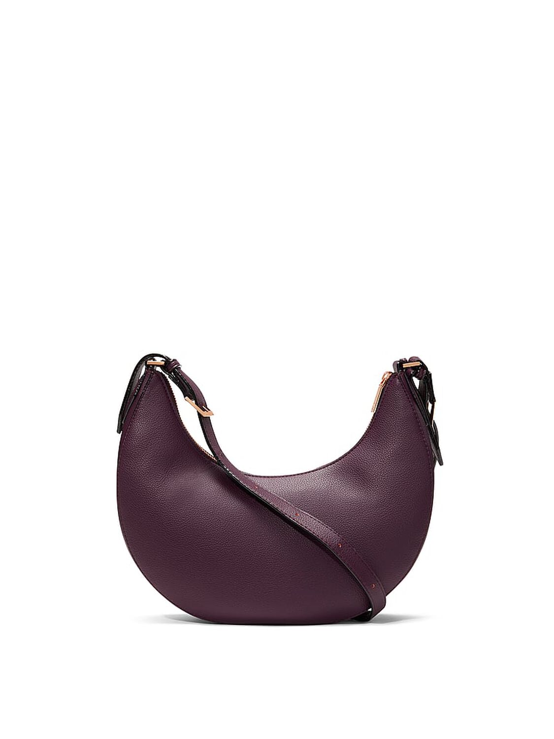 vs Victoria's Secret Crescent Curve Shoulder Bag Kir Pebble 2 of 3 