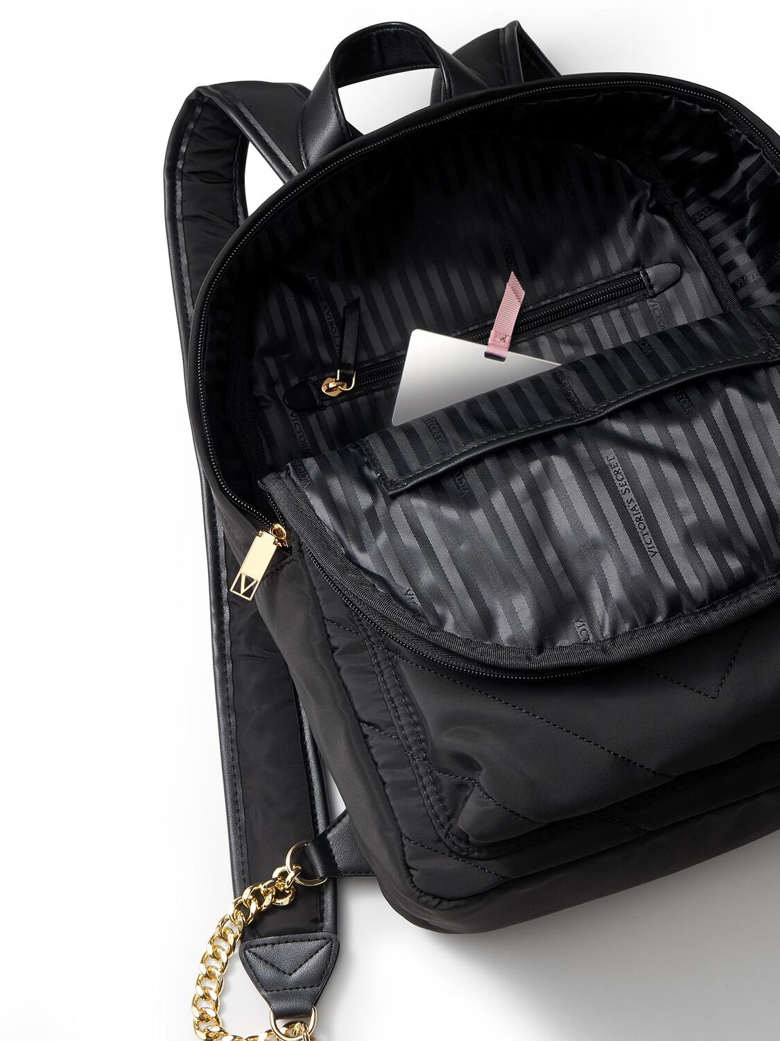 vs Victoria's Secret The VS Getaway Travel Backpack Black 2 of 2 