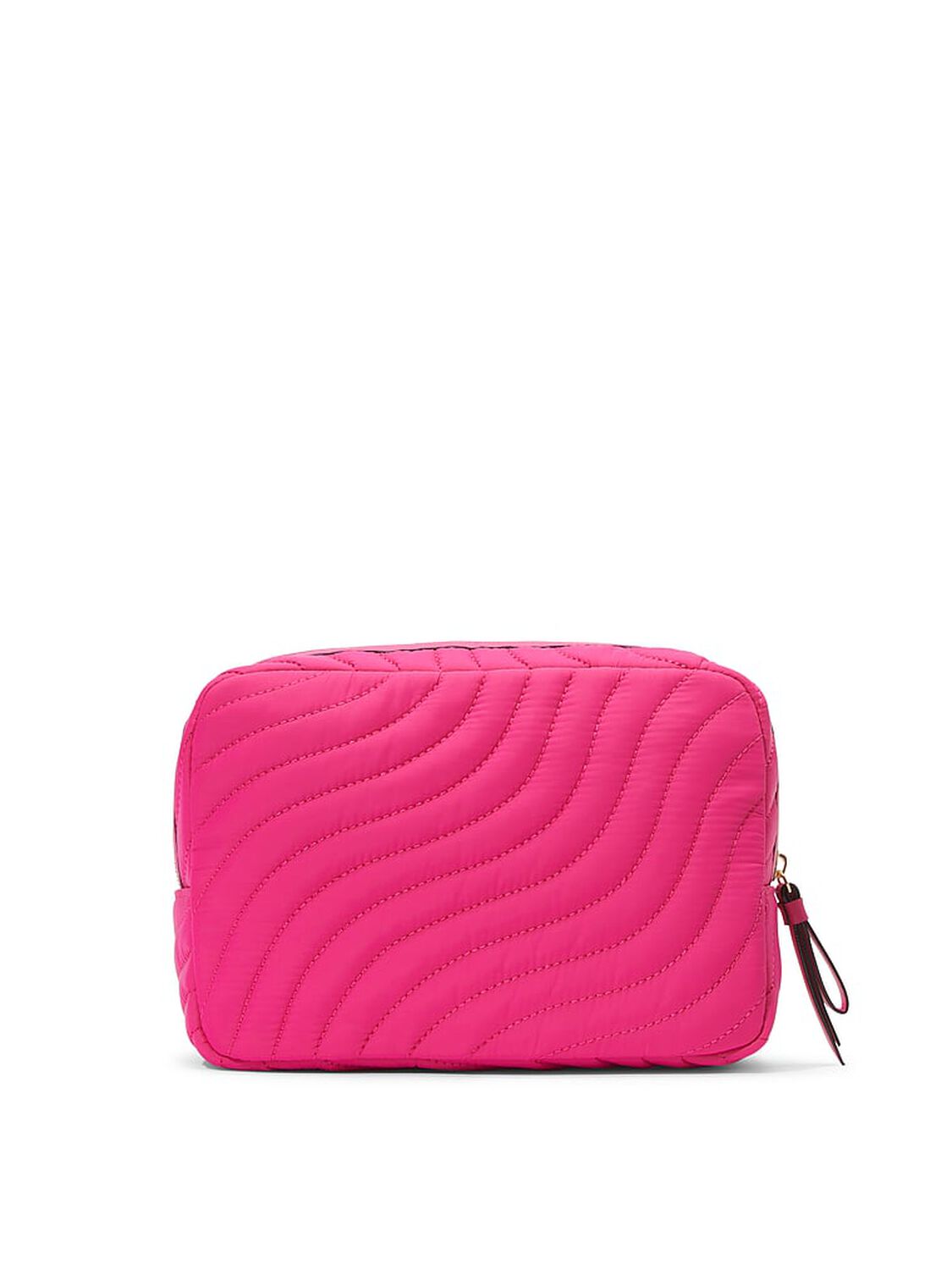 vs Victoria's Secret Travel Makeup Pouch Pink Swirl 2 of 3 