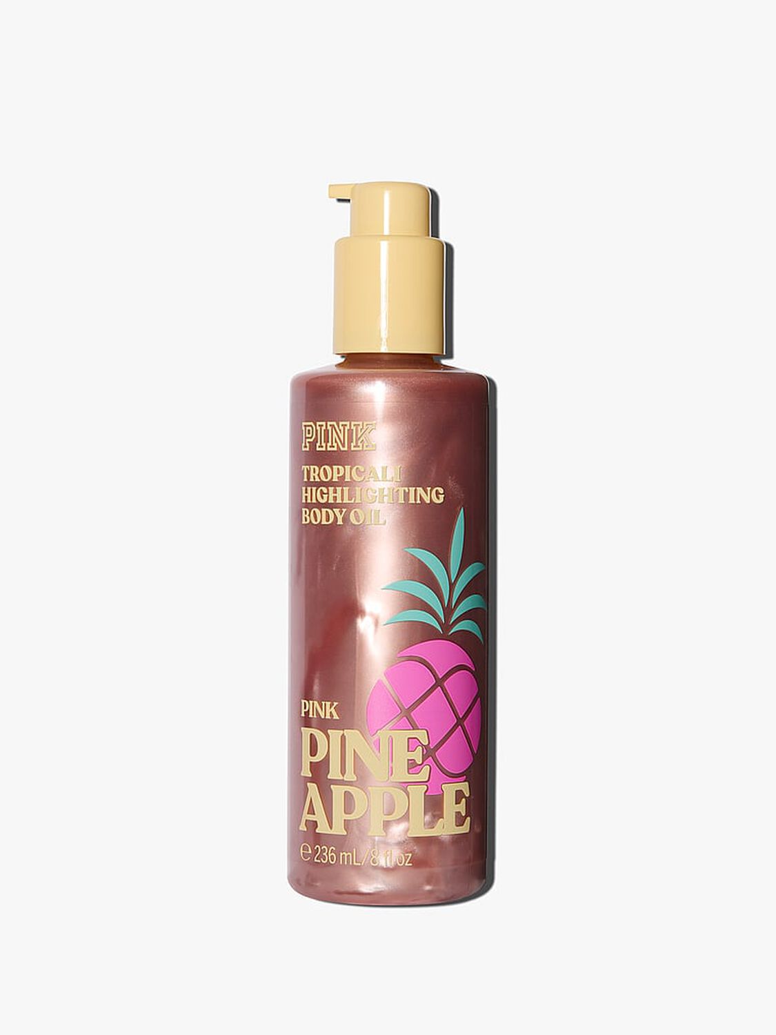 beauty Body Care Pink Pineapple Tropicali Highlighting Body Oil Pink Pineapple 1 of 1 