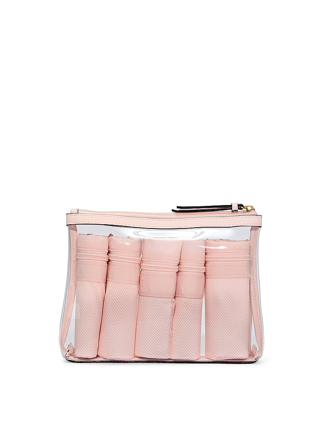 vs Victoria's Secret 4-Piece Bra Wash Bag Pink 2 of 3 
