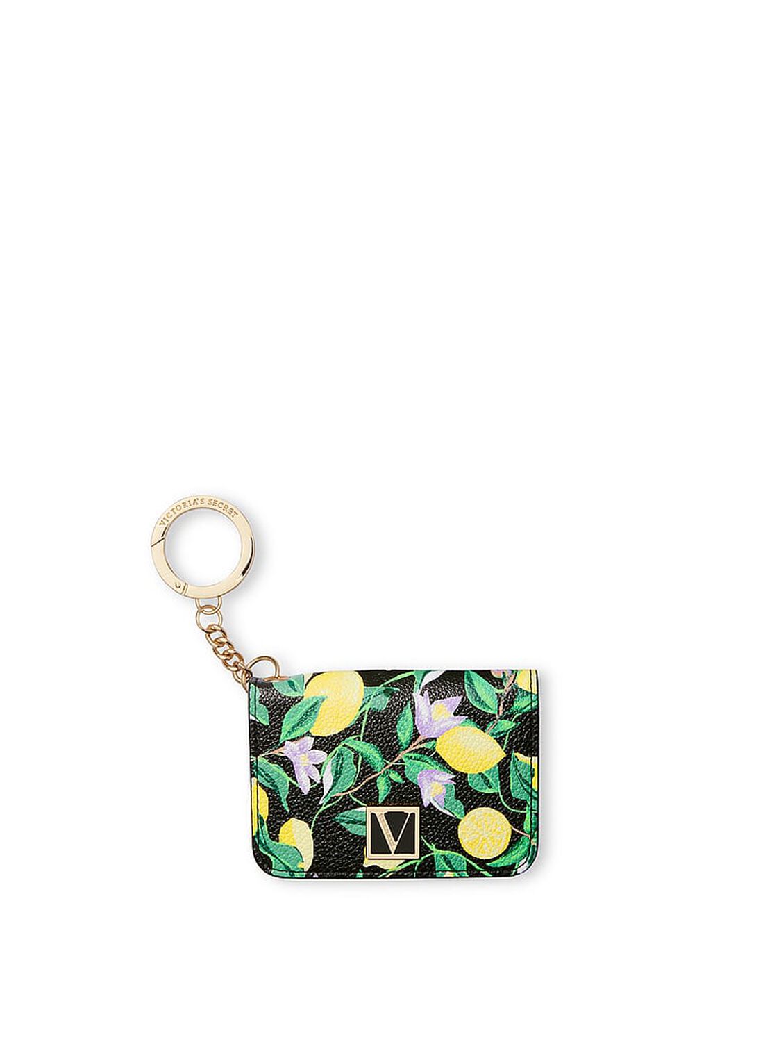 vs Victoria's Secret The Victoria Foldable Card Case Fresh Citrus 1 of 3 