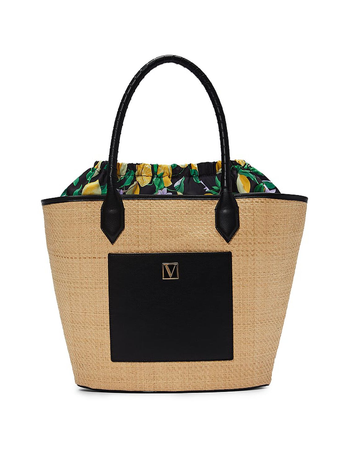 vs Victoria's Secret Straw Tote 1 of 3 