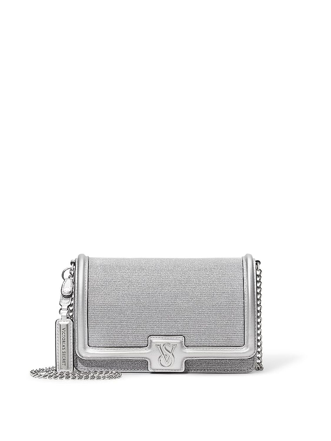 vs Victoria's Secret Mini Crossbody Bag Silver 1 of 3 