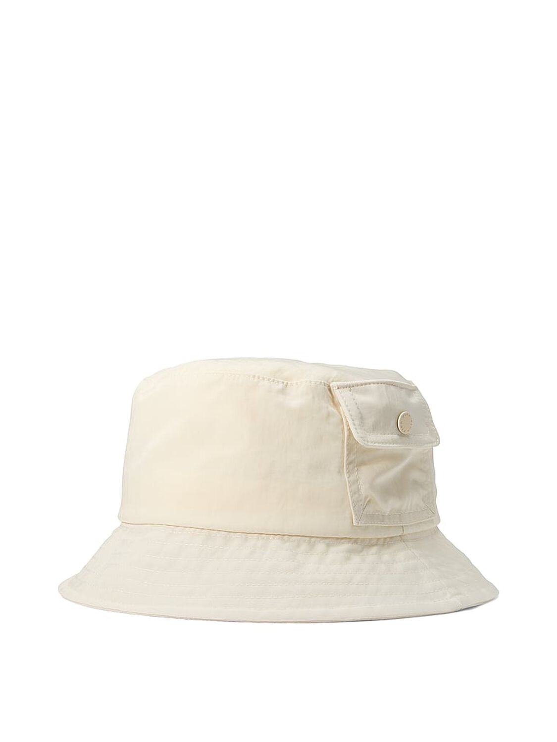 vs Pink Nylon Cargo Bucket Hat White Shell 1 of 1 