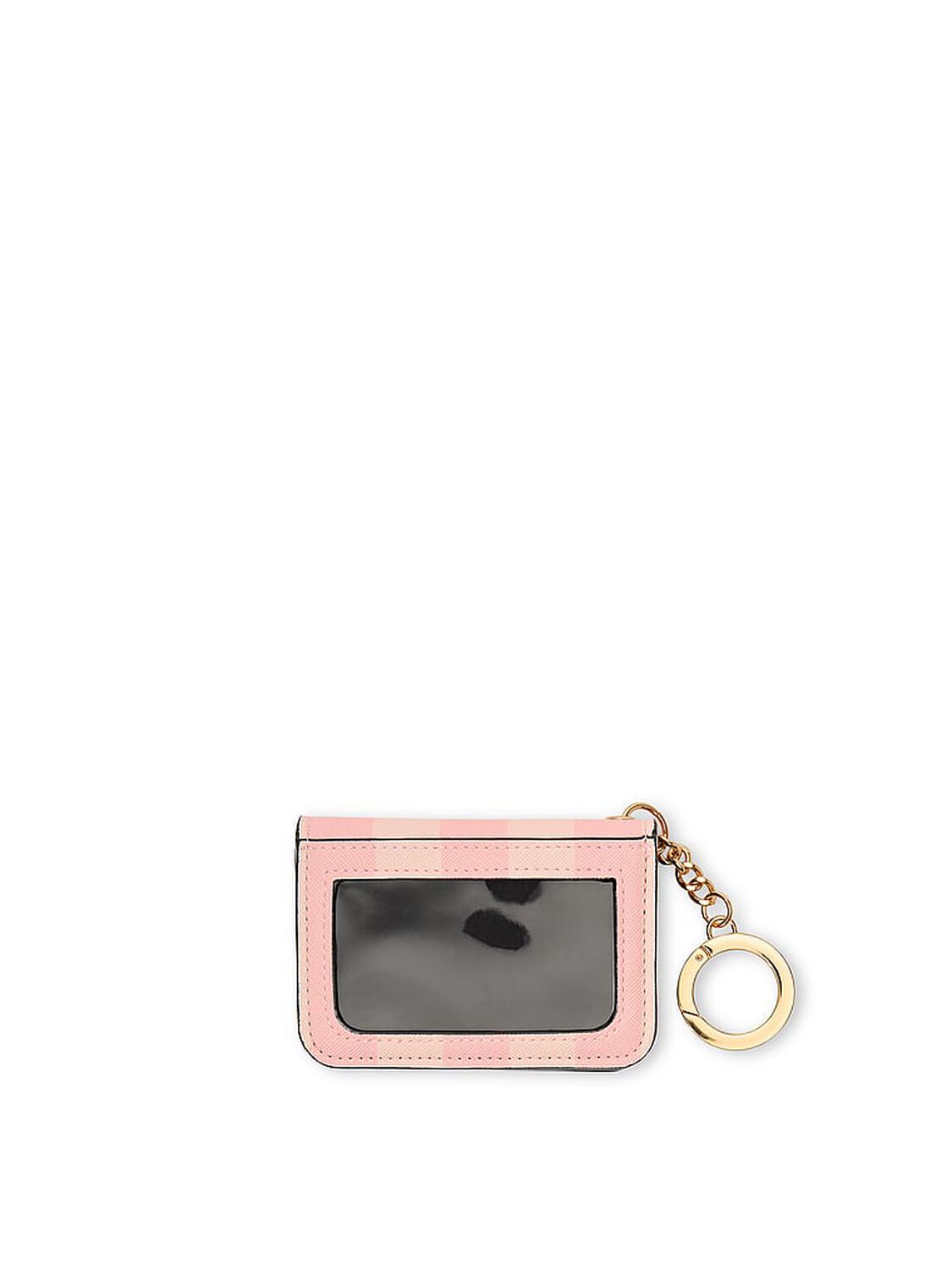 vs Victoria's Secret Flap Card Case Keychain Heritage Stripe 2 of 3 