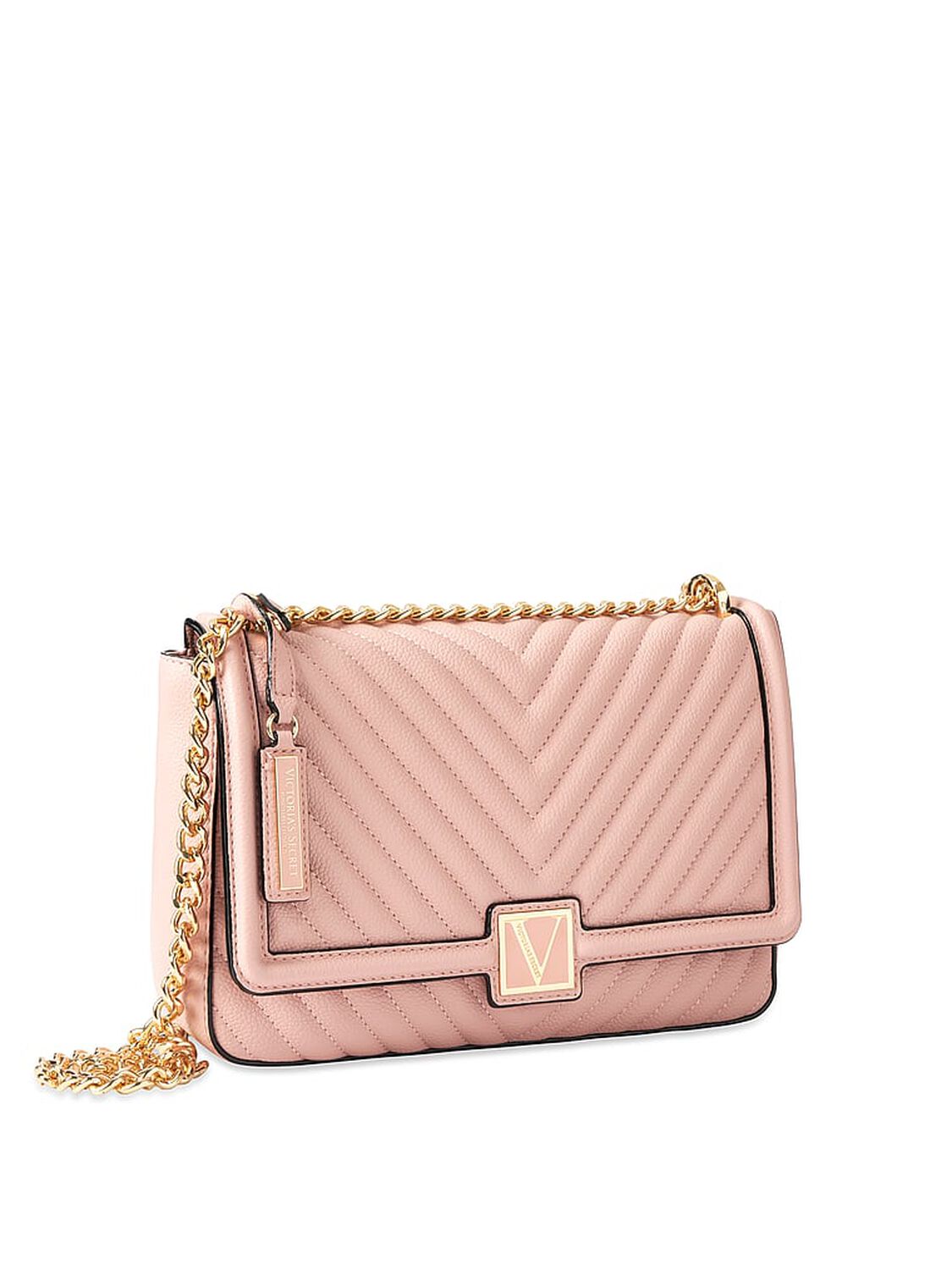 vs Victoria's Secret Medium Crossbody Bag Orchid Blush 2 of 5 
