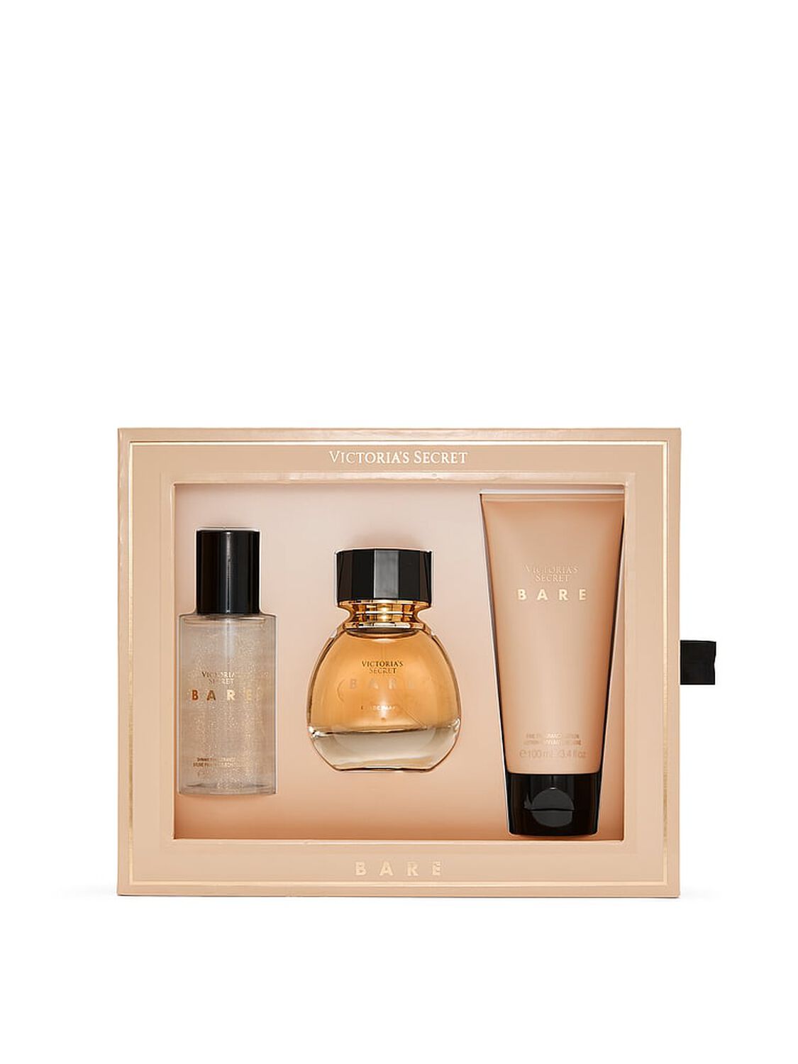 beauty Fine Fragrance Bare 3-Piece Fragrance Gift Set 1 of 2 