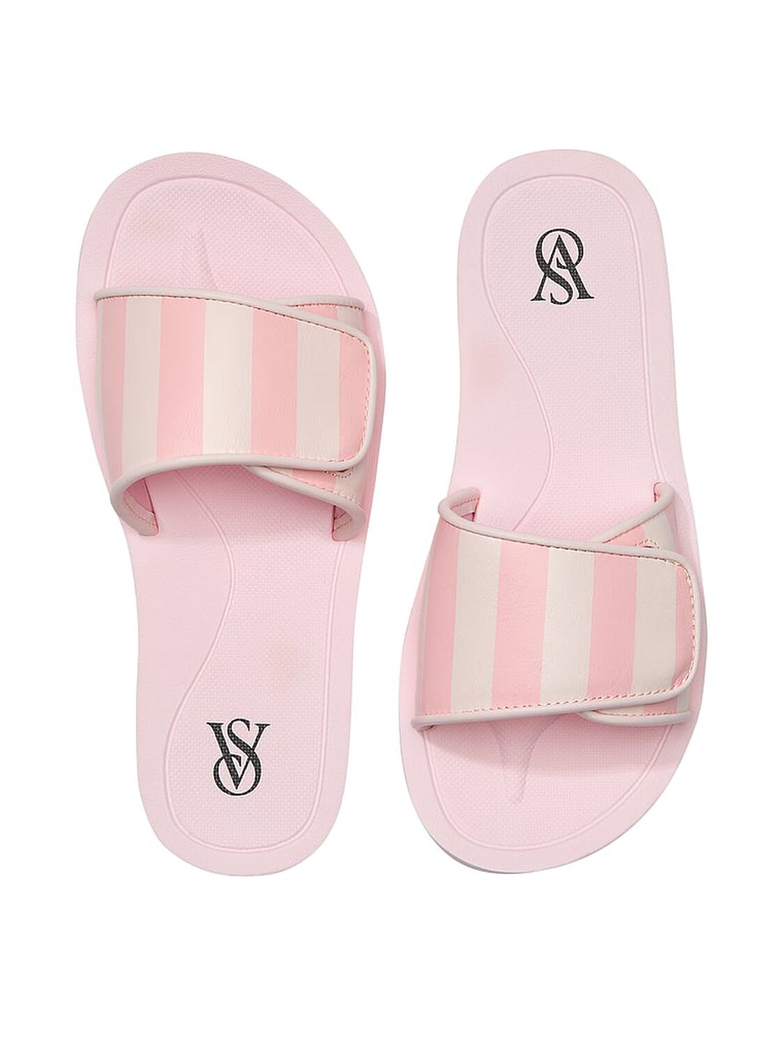 vs Victoria's Secret Slide Sandals Sme Heritage Stripe 2 of 2 