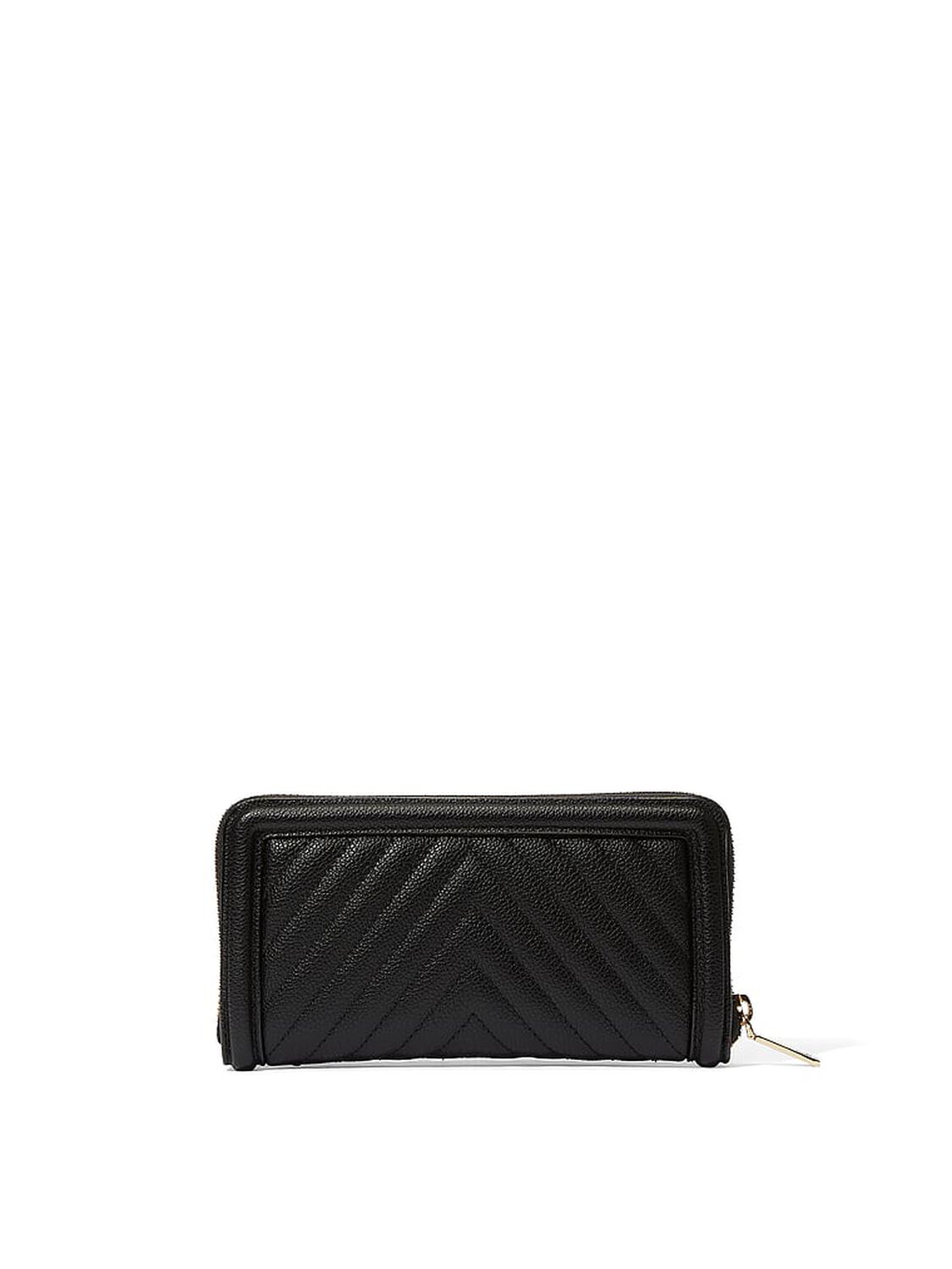 vs Victoria's Secret Large Wallet with Zip Black 2 of 2 